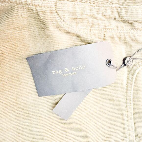 Rag & Bone Slim Fit 2 Army Green Textured Denim Jeans Textured Size 30 NWT $250 - Picture 6 of 10